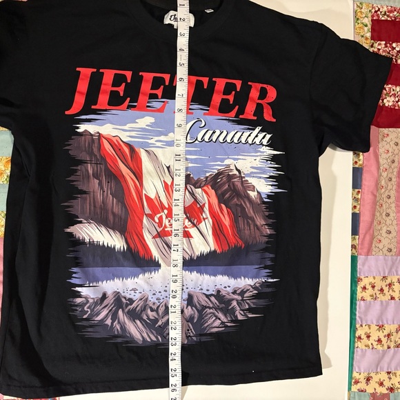 Jeeter Black Graphic Men's T-Shirt, Sz M, great condition. 100% cotton. - Picture 7 of 7